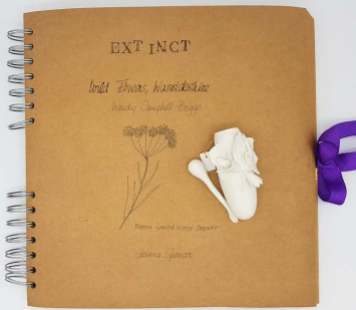 Extinct Book with Tear Bottle and spoon